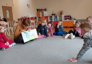 Wizyta pani z biblioteki