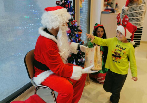 Spotkanie ze św. Mikołajem