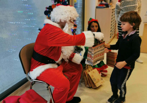Spotkanie ze św. Mikołajem