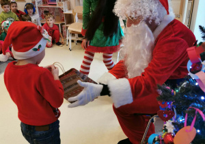 Spotkanie ze św. Mikołajem