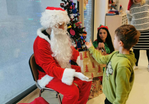 Spotkanie ze św. Mikołajem