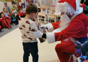 Spotkanie ze św. Mikołajem