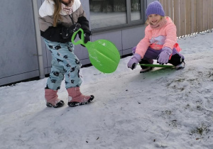 Zabawy na śniegu
