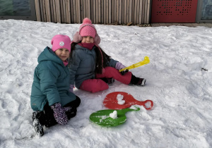 Zabawy na śniegu