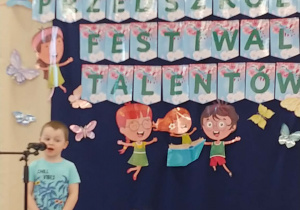 Przedszkolny Festiwal Talentów.
